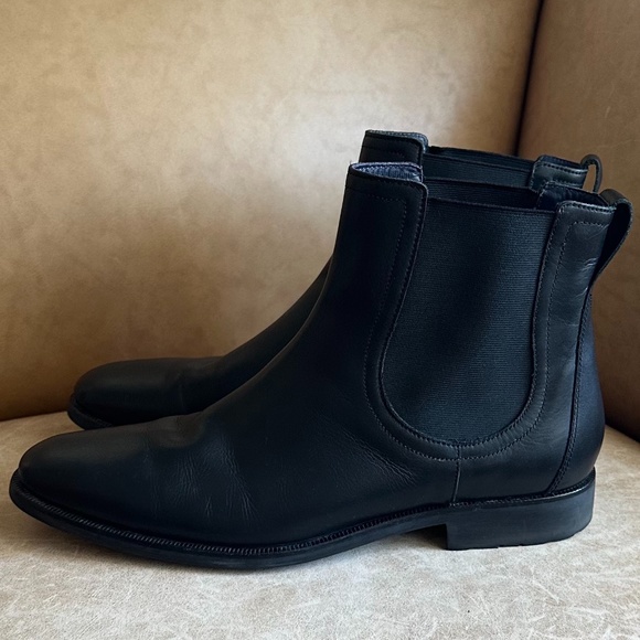 Cole Haan Other - Cole Haan Men's Chelsea Waterproof Leather Boots Black Size 11